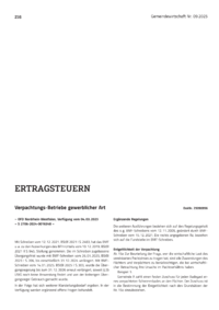Dokument Verpachtungs-Betriebe gewerblicher Art