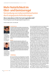 Dokument Mehr Natürlichkeit im Obst- und Gemüseregal