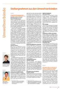 Dokument Stellungnahmen aus den Umweltverbänden