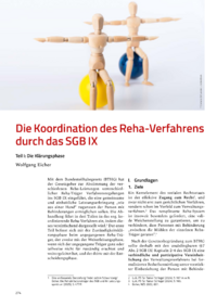 Dokument Die Koordination des Reha-Verfahrens durch das SGB IX