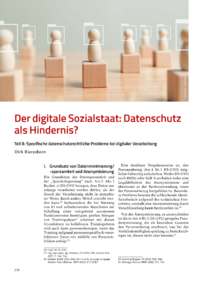 Dokument Der digitale Sozialstaat: Datenschutz als Hindernis?
