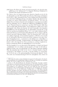 Dokument Judith Jansen: Das Wissen der Sprache. Stil und Grammatik in der deutschen Spätaufklärung: J. Ch. Adelung und F. G. Klopstock