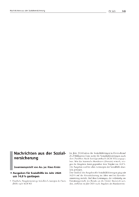 Dokument Nachrichten aus der Sozialversicherung