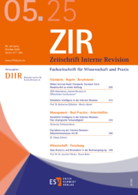 Dokument Zeitschrift Interne Revision Ausgabe 05 2025