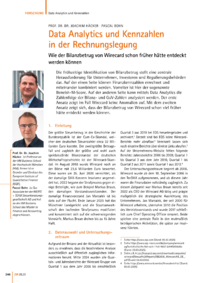 Dokument Data Analytics und Kennzahlen in der Rechnungslegung