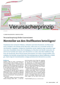 Dokument Hersteller an den Stoffkosten beteiligen!