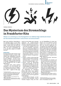 Dokument Das Mysterium des Stromschlags in Frankfurter Kita