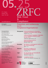 Dokument Risk, Fraud & Compliance Ausgabe 05 2025