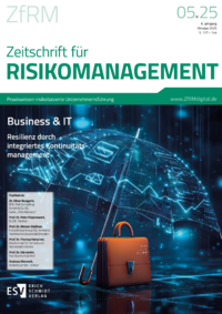 Dokument Zeitschrift für Risikomanagement (ZfRM) Ausgabe 05 2025