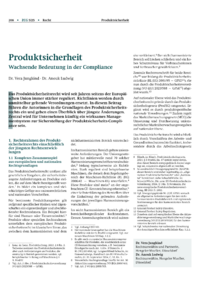 Dokument Produktsicherheit