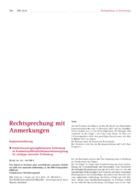 Dokument Krankenhausvergütung/Ambulante Entbindung im Krankenhaus/Mindestfallpauschalenvergütung für eintägige stationäre Entbindung