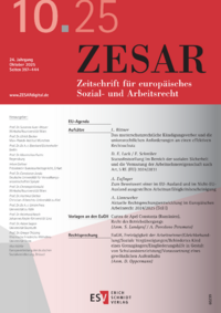 Dokument ZESAR Ausgabe 10 2025