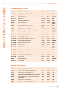 Dokument Veranstaltungskalender