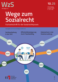 Dokument WzS Wege zur Sozialversicherung Ausgabe 10 2025