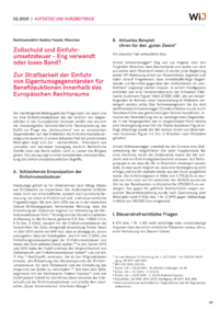 Dokument Zollschuld und Einfuhrumsatzsteuer – Eng verwandt oder loses Band?