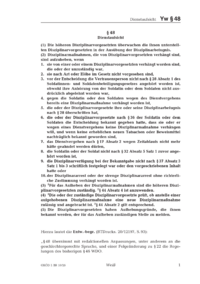 Dokument § 48 Dienstaufsicht