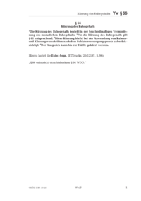 Dokument § 66 Kürzung des Ruhegehalts