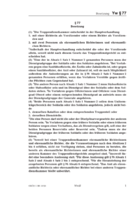 Dokument § 77 Besetzung