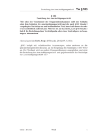 Dokument § 103 Zustellung der Anschuldigungsschrift