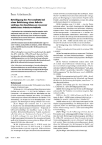 Dokument Beteiligung des Personalrats bei einer Befristung eines Arbeitsvertrags im Anschluss an ein zuvor befristetes Arbeitsverhältnis