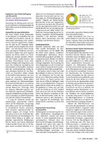 Dokument Institut für Pravention und Arbeitsmedizin der DGUV (IPA) / Institut für Arbeitsschutz der DGUV (IFA)