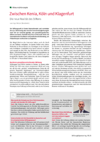 Dokument Zwischen Kenia, Köln und Klagenfurt