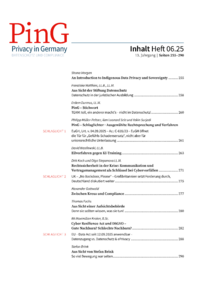 Dokument Inhalt / Impressum