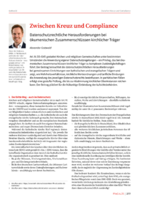 Dokument Zwischen Kreuz und Compliance