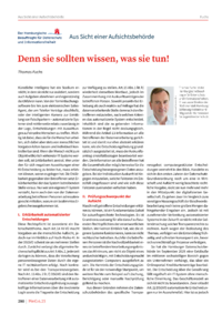 Dokument Denn sie sollten wissen, was sie tun!