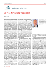 Dokument So viel Bewegung war selten