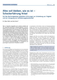 Dokument Alles soll bleiben, wie es ist – Schockerfahrung Krise!