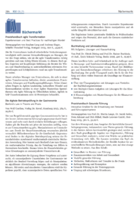 Dokument Umfeldinformationen zur Krisenprävention, Sanierungsberatung und Insolvenzmanagement