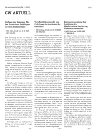 Dokument GW aktuell