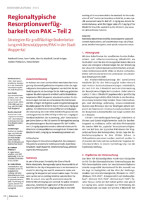 Dokument Regionaltypische Resorptionsverf&uuml;gbarkeit von PAK &ndash; Teil 2