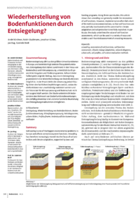 Dokument Wiederherstellung von Bodenfunktionen durch Entsiegelung?