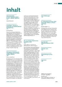 Dokument Inhaltsverzeichnis / Impressum