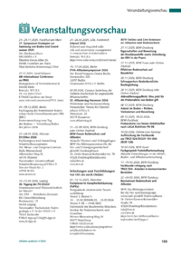 Dokument Veranstaltungsvorschau