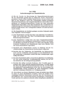Dokument Artikel 104b Anforderungen an Handelstische