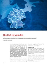 Dokument Die Kuh ist vom Eis