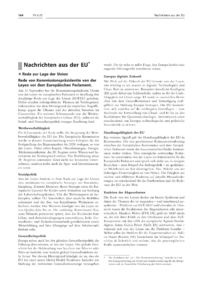 Dokument Nachrichten aus der EU