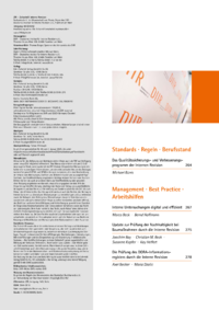 Dokument Inhaltsverzeichnis / Impressum