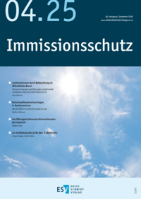 Dokument Immissionsschutz Ausgabe 04 2025