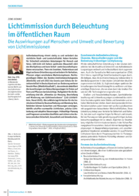 Dokument Lichtimmission durch Beleuchtung im &ouml;ffentlichen Raum
