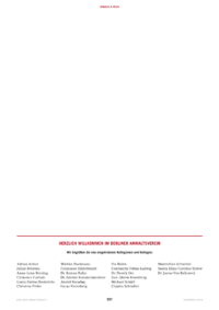 Dokument Neue Mitglieder im Berliner Anwaltsverein