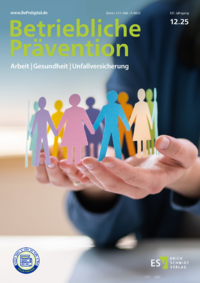 Dokument Betriebliche Prävention Ausgabe 12 2025