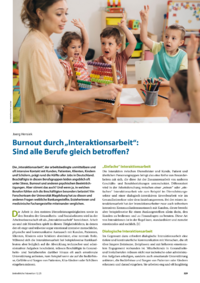 Dokument Burnout durch „Interaktionsarbeit“: Sind alle Berufe gleich betroffen?