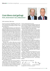 Dokument Gute Ideen sind gefragt