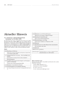 Dokument 5. Symposium „Sektorenübergreifende Versorgung“ am 26. März 2026