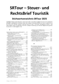 Dokument Stichwortverzeichnis für 2025 und Ordner-Rückenschilder