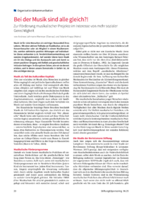 Dokument Bei der Musik sind alle gleich?!